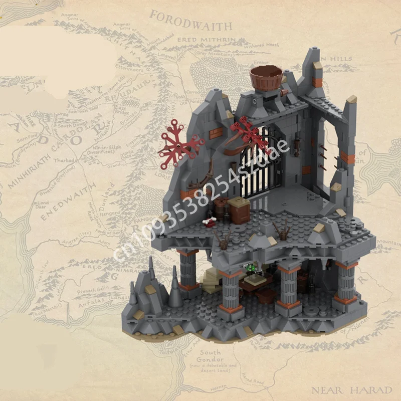 

804pcs MOC UCS Dol-Guldur - part 2/8 The Lord Building Blocks Hands-on ability up Birthday Christmas toy Gift collector