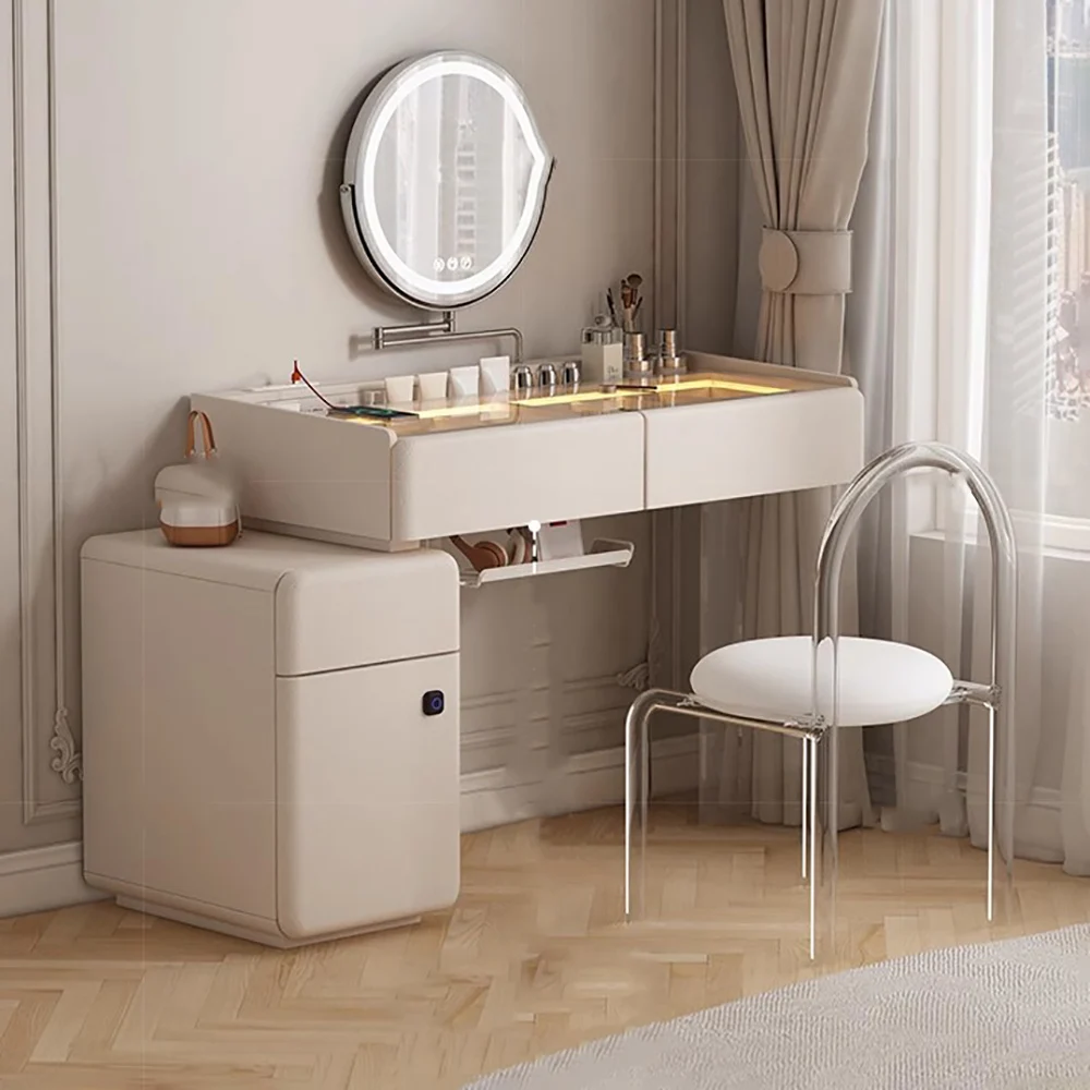 

Makeup Dressing Vanity Table Accessories Storage Luxury Vanity Table Bedroom Table De Maquillage Avec Miroir Bedroom Furniture