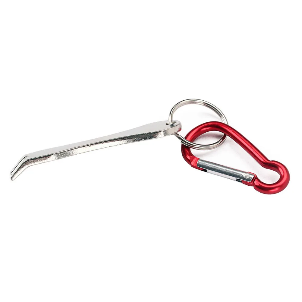

Multifunctional Guitar Bridge Pin Puller String Nail Peg Puller Musical Tool Keychain Carabiner for Acoustic Guitar Ukulele Bass