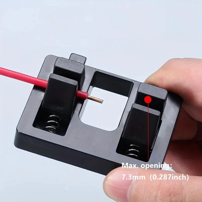 Dual Spring Wire Welding Clamp Holder,Circuit Soldering Fixing Jig Auxiliary Fixture Electronic Circuit Repair DIY SolderingTool