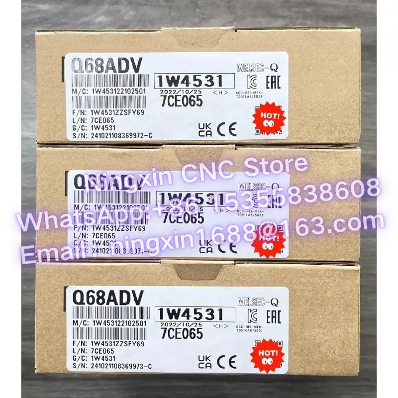 New Original Q62DA Q62DAN Q68DAVN Q64AD Q64DAN Q64DA Q68ADI Q68ADV Q68DAV Q68DAIN Q02UCPU PLC module Fast delivery