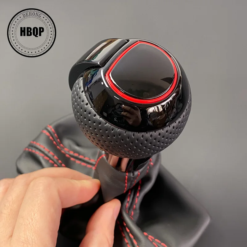 Automatic Gear Shift Knob Shift Lever Handle Head for Audi A3 S3 RS3 Q3 S6 RS6 A4 A5 A7 Passat 7 Golf 7GTI Golf CC