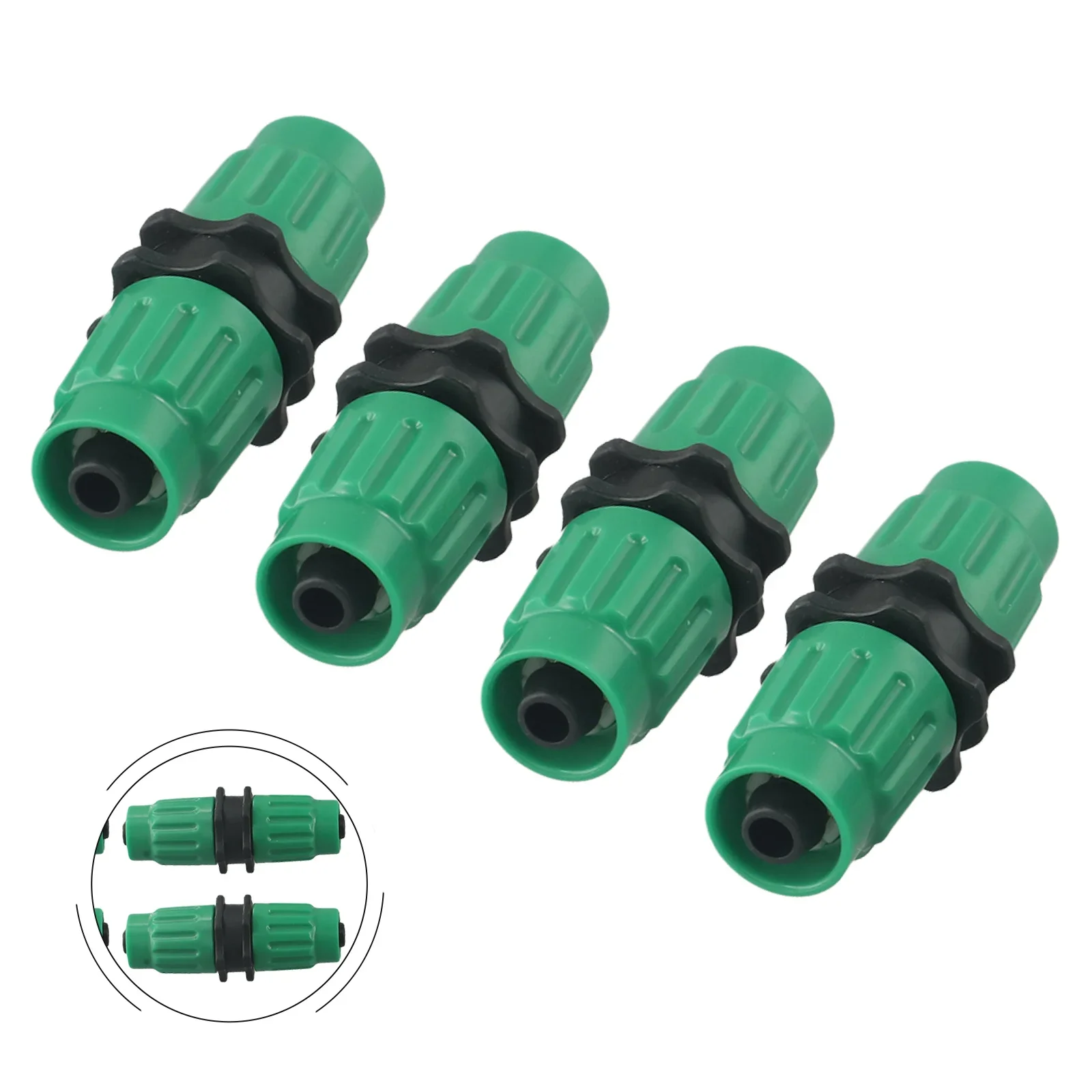 Expandable Garden Hose Repair Kit Multi-Function Fitting Repair Hose Connector Fits All Sizes Of 25, 50, 75, 100ft Expandable