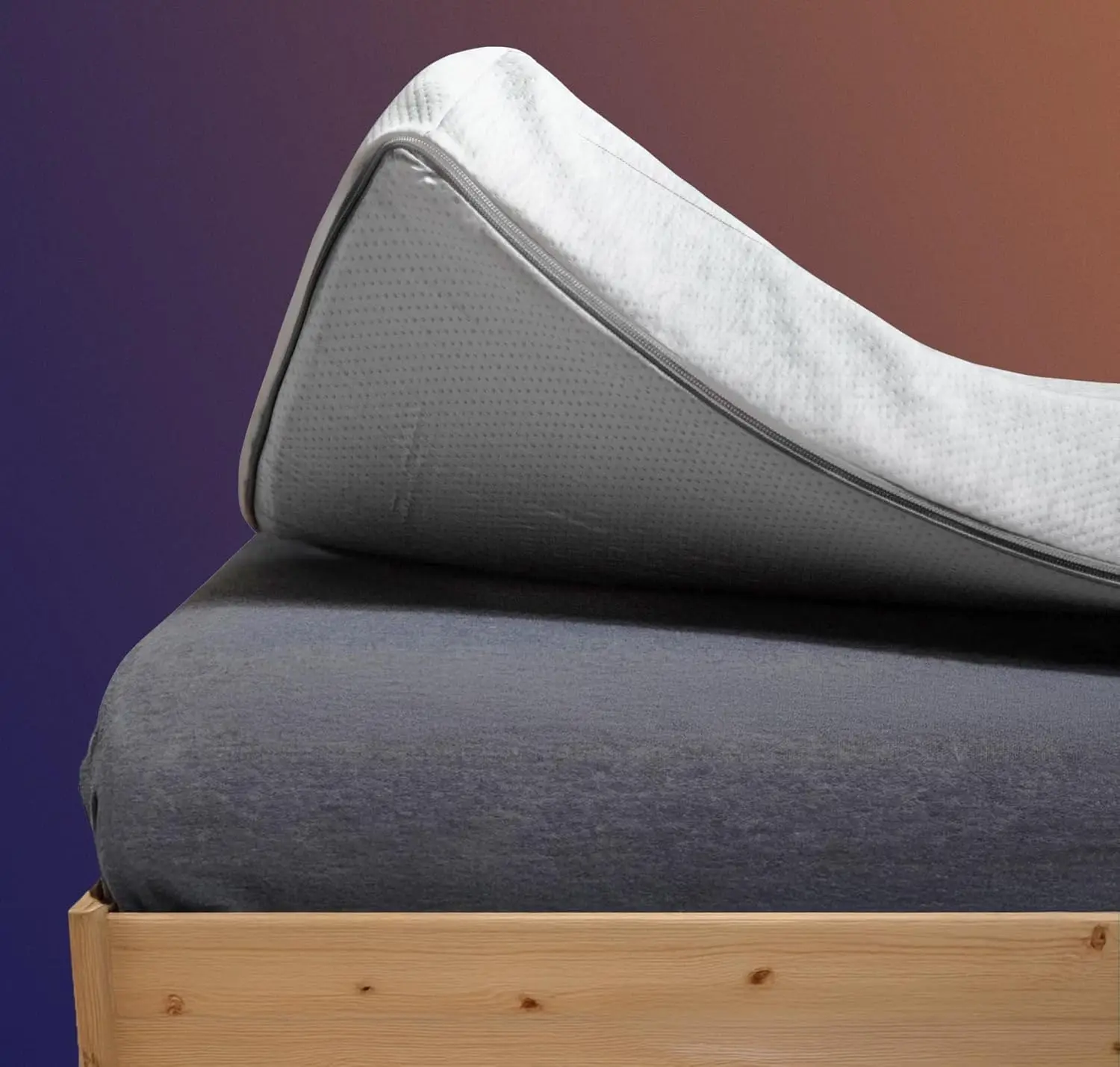 

3-Inch Memory Foam Mattress Topper Queen Cooling Back Pain Relief Washable Cover CertiPUR-US Customized
