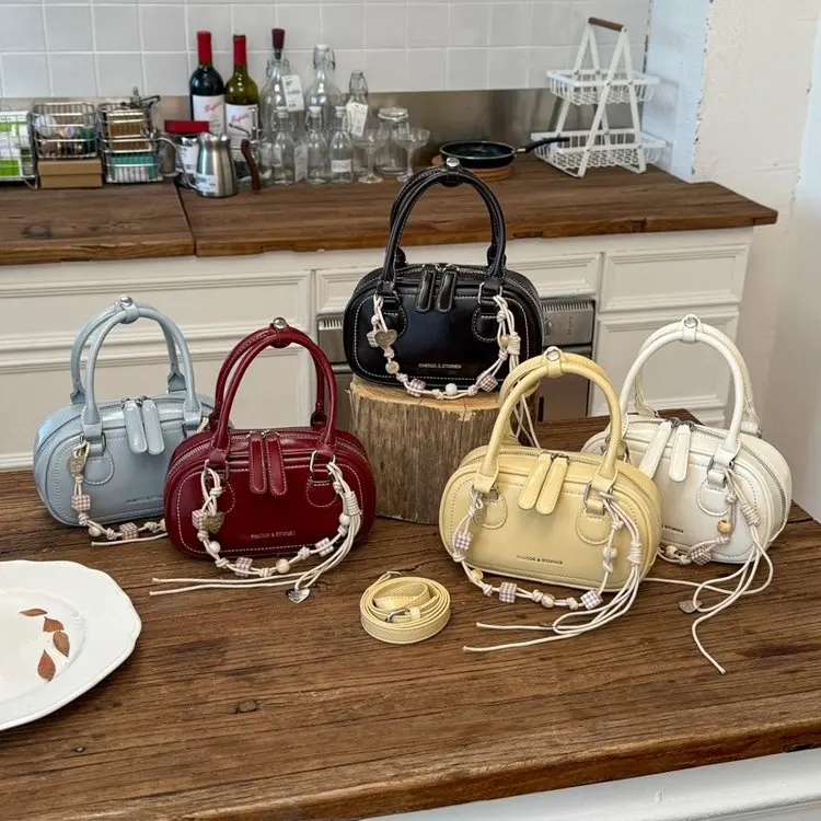 

Niche Toast Mahjong Bag Handbag Bag 2026 New Daily Commuter Boston Pillow Bag Premium Messenger Women's Bag