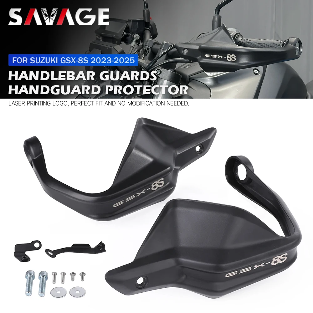

2025 Handlebar Handguard For Suzuki GSX-8S GSX8S 2023 2024 Motorcycle Hand Guard Windshield Deflector Handle Lever Protector