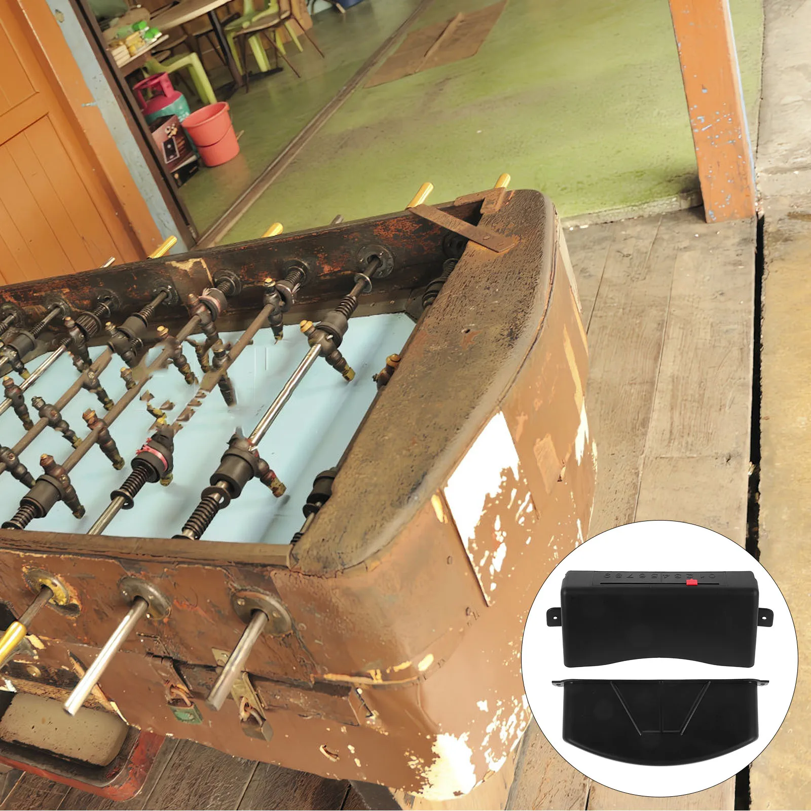 

Kisangel 2Pcs Foosball Replacement Case for Table Football Repair Parts