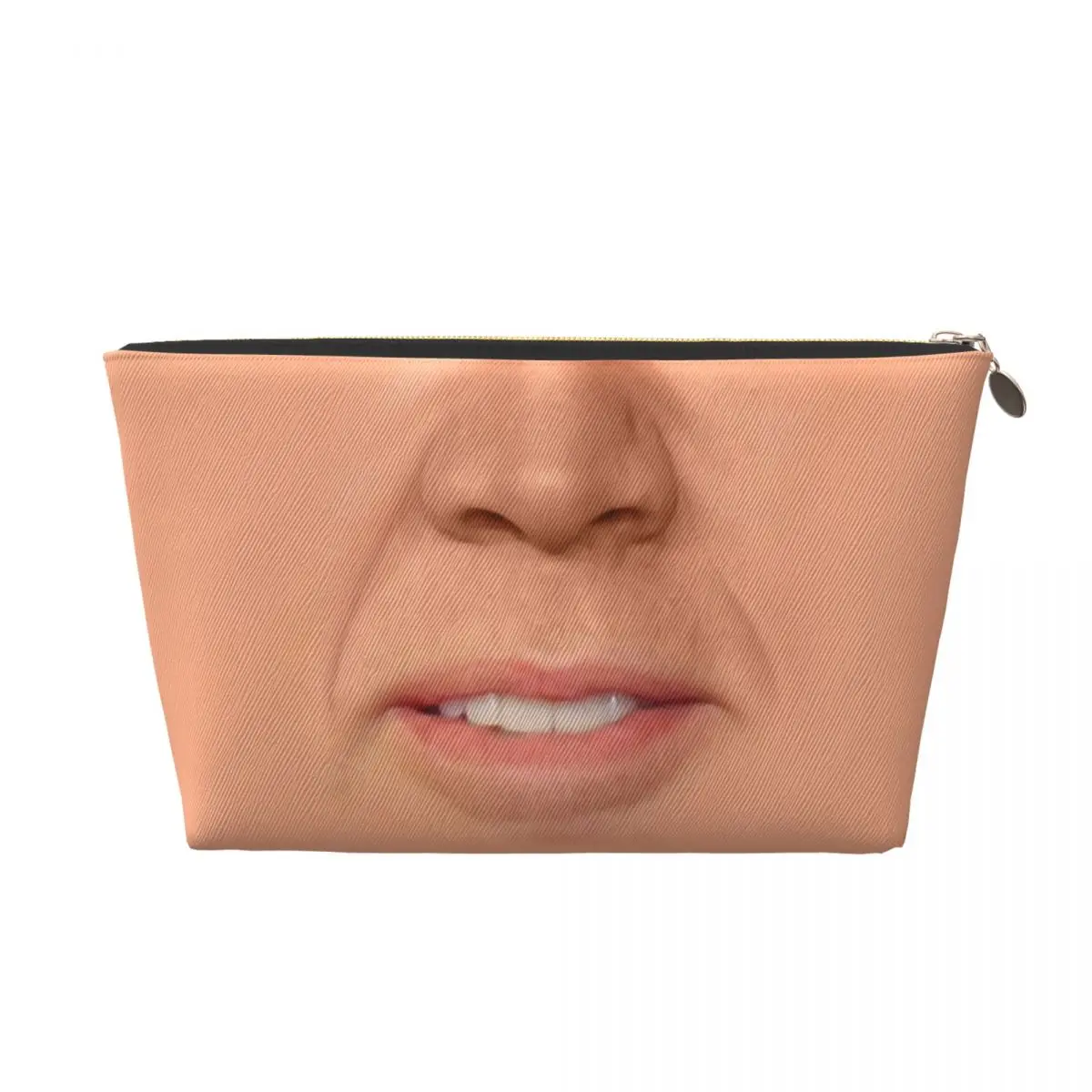 Custom Nicolas Cage Cosmetic Bag Women Fashion Large Capacity Funny Meme Makeup Case Beauty Storage Toiletry Bags