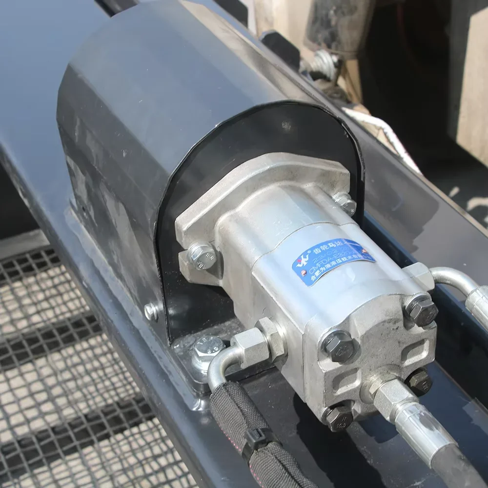 دلو فحص دوار للحفارة، ملحقات مضادة للانزلاق، مواد صلبة، هيكل ثقيل