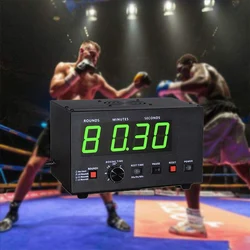 Professional Classic Boxing Interval Timer, Gym Timer for MMA Personal Interval Clock