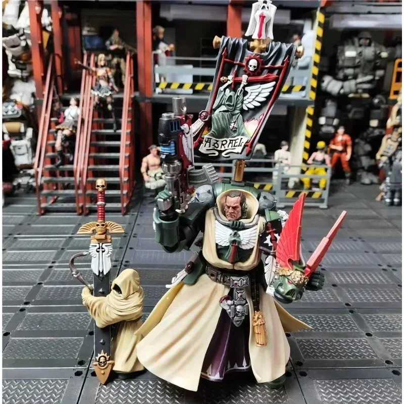 

JOYTOY Warhammer 40k 1/18 Action Figure Dark Angels Master Azrael Anime Action Figures Model Toys Doll Collection Gifts In Stock