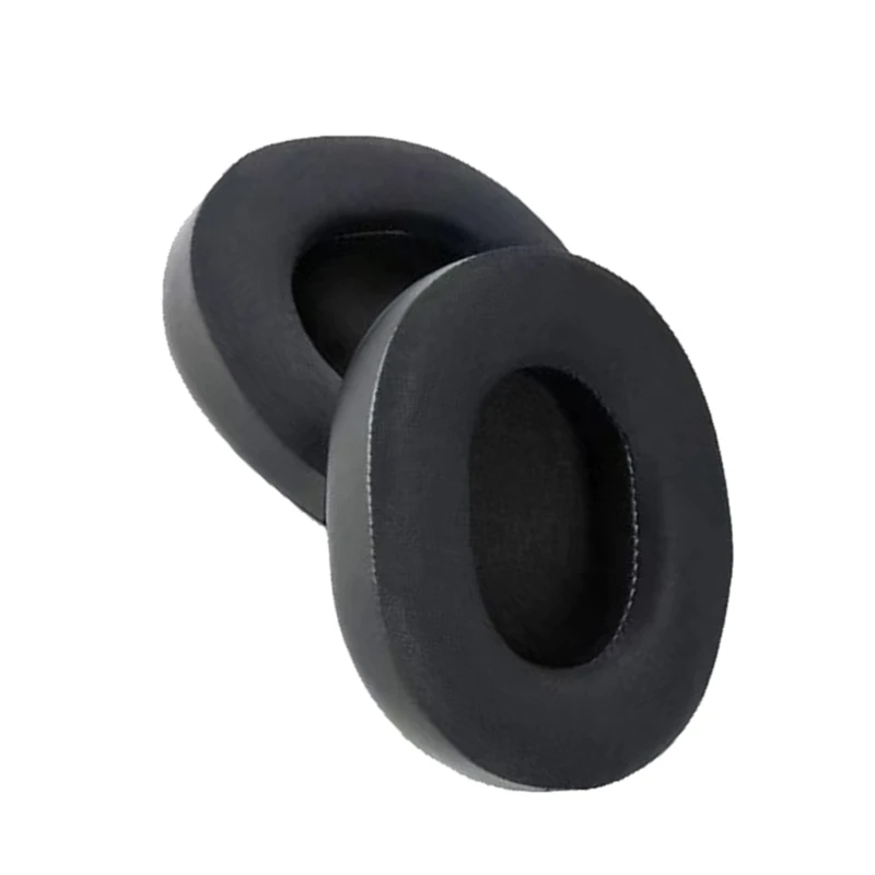 1 ペア交換用イヤーパッド Arctis 1/3/5/7 オンイヤーヘッドフォン用ソフトレザーイヤークッション低反発スポンジイヤーマフカバー