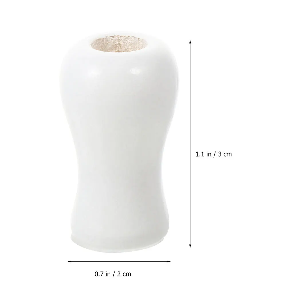 24 قطعة من مقابض سحب الحبل الخشبي العمياء - تصميم عقدة مخفية سهل التركيب لملحقات قلادة الزخرفية لظلال النوافذ