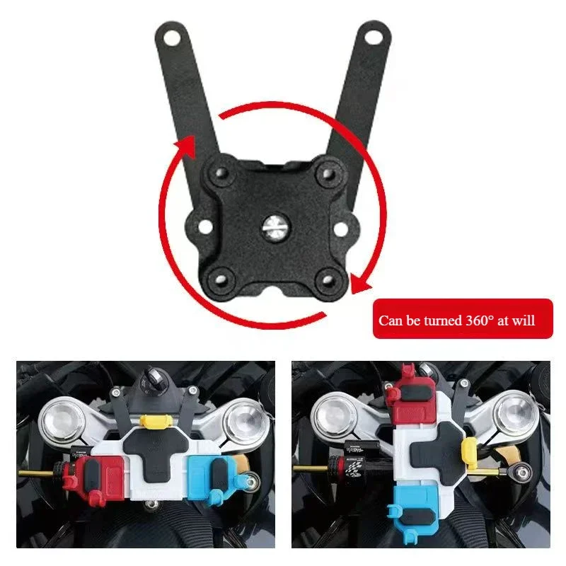 

For CFMOTO 450SR Motorcycle Navigation Stand Shockproof Mobile Phone Stand Navigation Stand Shockproof Riding Anti-shake