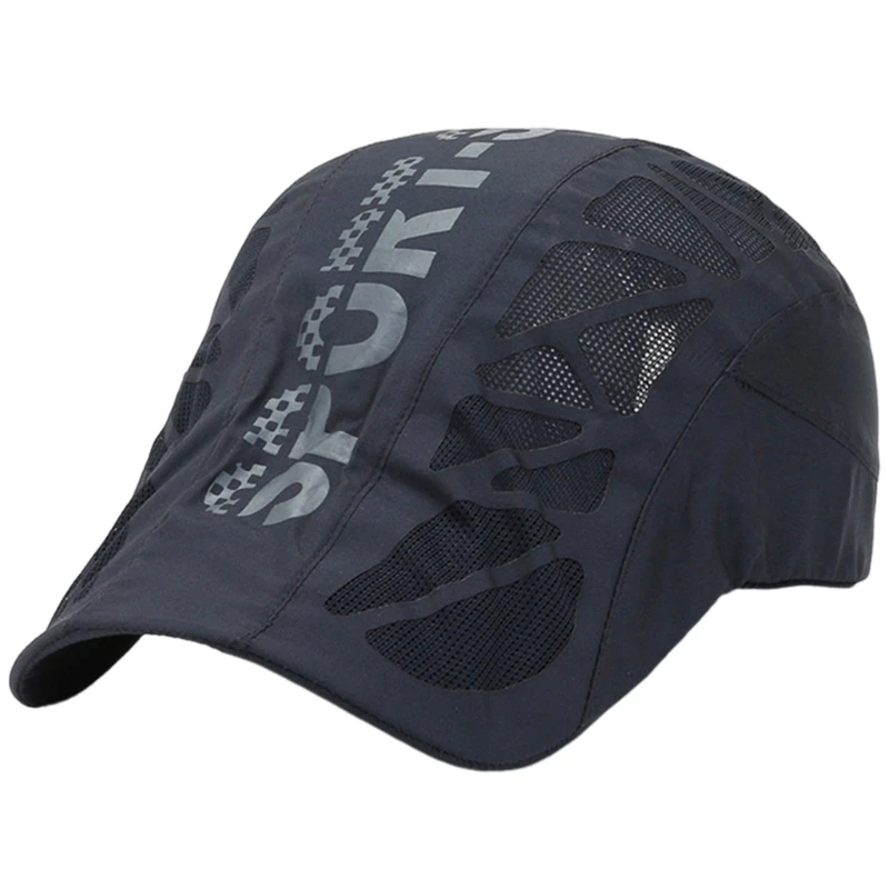 

Quick Drying Baseball Hat for Male Women Breathable Mesh Sun Hat UVProtective Hat Adult Adjust Sport Activity Hat