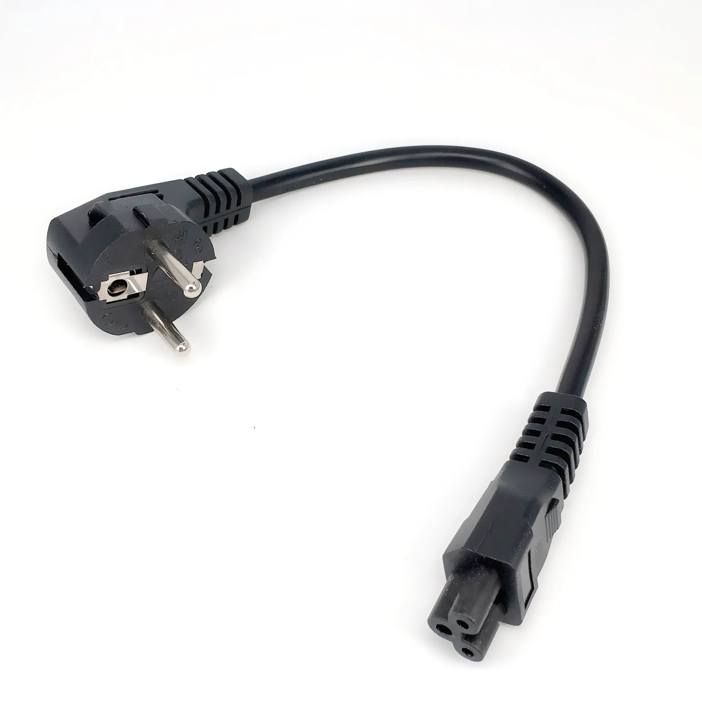 EU Computer Cables Laptop 3-pin Charger Plug Power Adapter Cord Cable For HP Dell Sony ASUS Lenovo Samsung Notebook