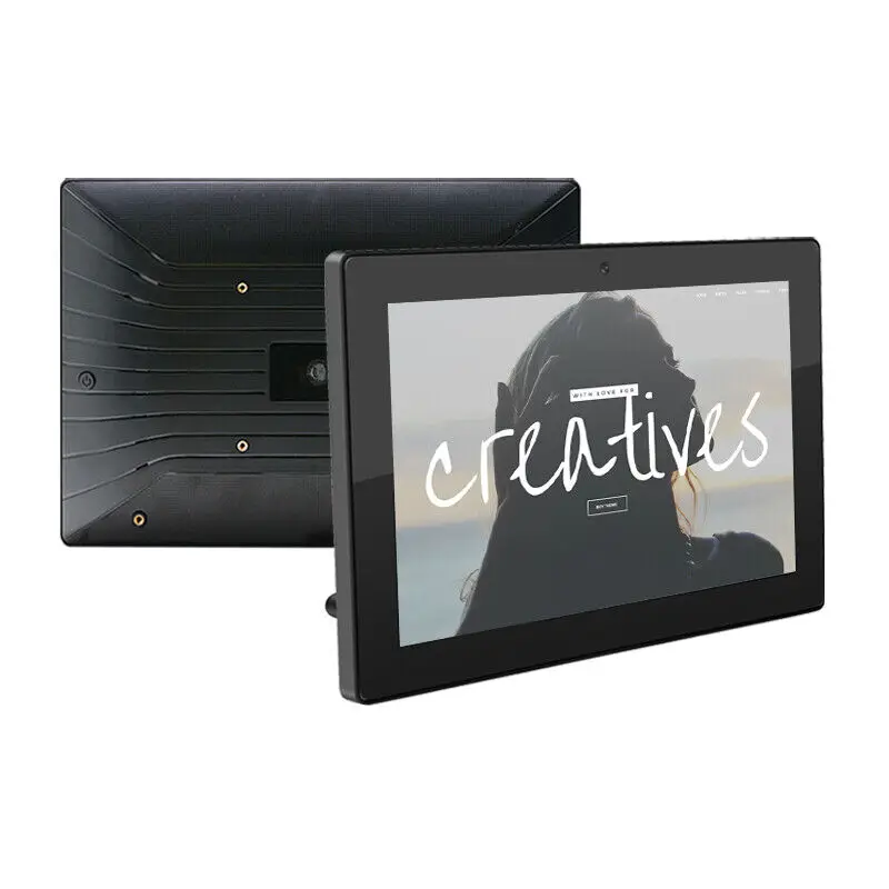 10.1 Inch RK3566 Android 8.1 LCD Display Touch Display Wall Mount POE Tablet