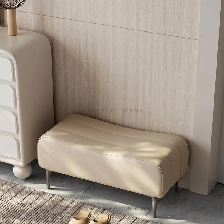 For household shoe changing stool, wear shoe stool at the entrance, simple modern bench, cloakroom, sofa stool pedal