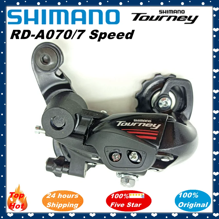 SHIMANO TOURNEY A070 7-Speed Rear Derailleur RD-A070-7-speed for ROAD Bike Original Parts