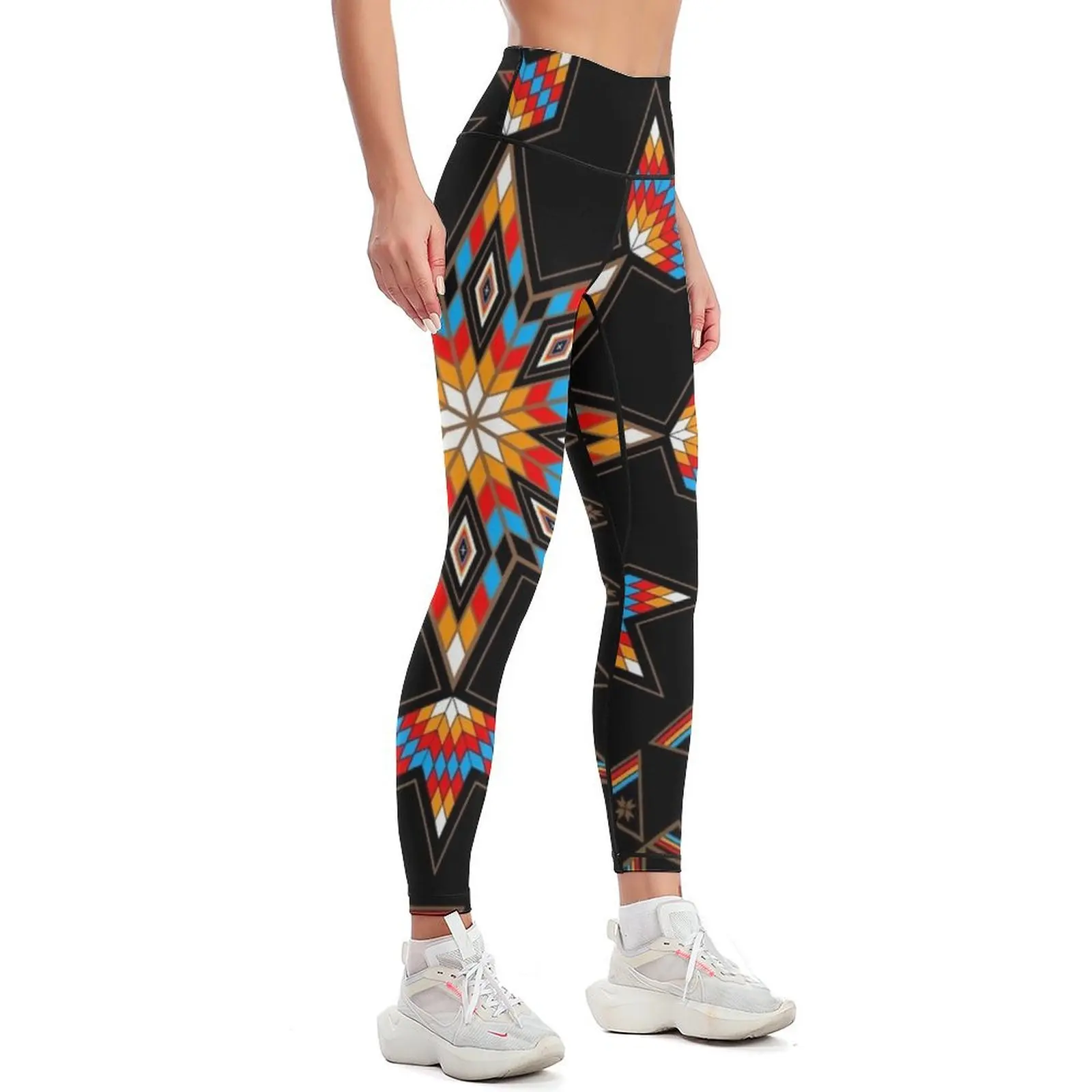 Morning Star Leggings Fitness woman gym pants Women's pants sportswear gym Womens Leggings