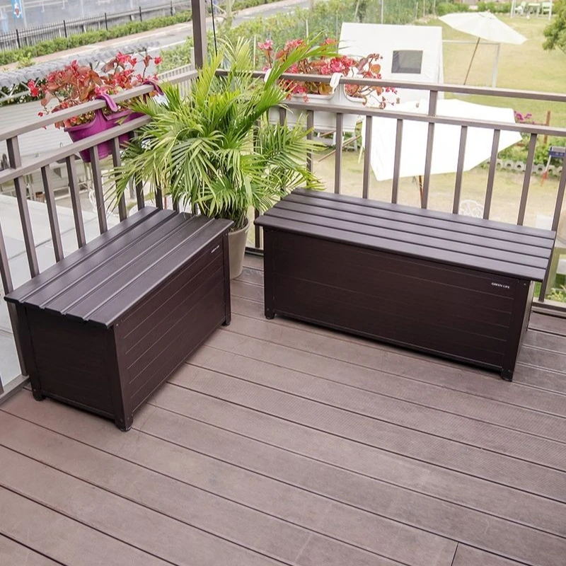 

Outdoor storage cabinet Waterproof balcony courtyard Multifunctional storage cabinet