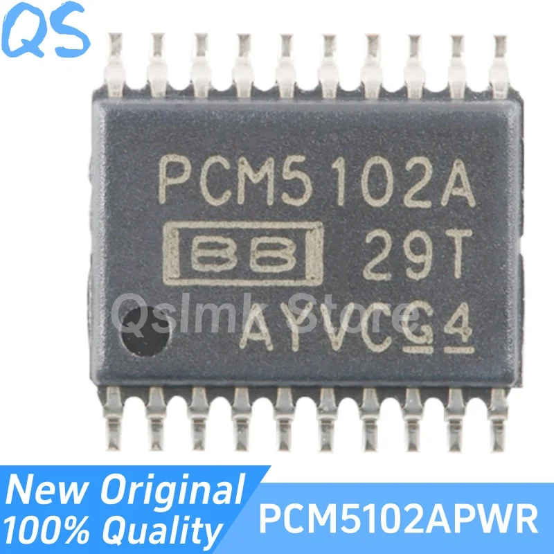

Original genuine PCM5102APWR PCM5102A TSSOP-20 112dB audio stereo DAC chip