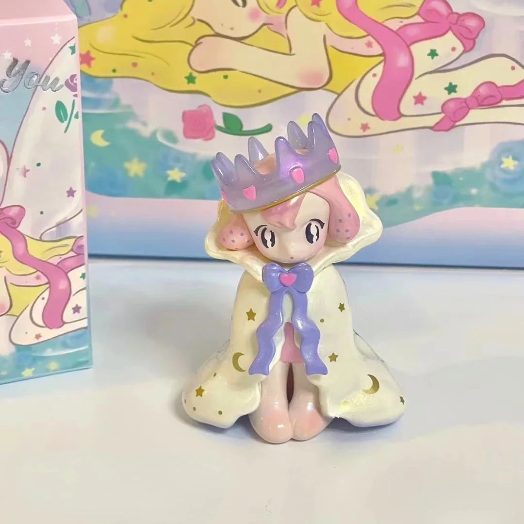 AMMY Melt with You Figure Box Flower, DegradTale Action Figure, Elf Wings, Magic Girl, Auckland Decoration, Designer Toy, Ornement