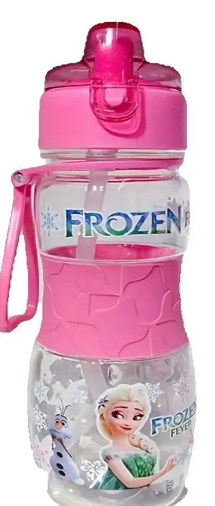 Disney Princess Elsa, Lightning McQueen Water Cup Cute cartoon Kids Water Cups, Portable Water Bottles Travel, Outings, Camping view 3