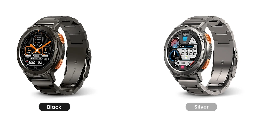 2025Original KOSPET TANK T2 Smartwatches für Herrenuhren AMOLED AOD Smartwatch Bluetooth Anruf Elektronische Herren-Smartwatch – Detail 17
