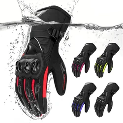 Motorrad handschuhe Moto Cycling Touchscreen-Handschuhe wasserdichte wind dichte Motocross Anti-Drop-Zubehör mehrfarbig