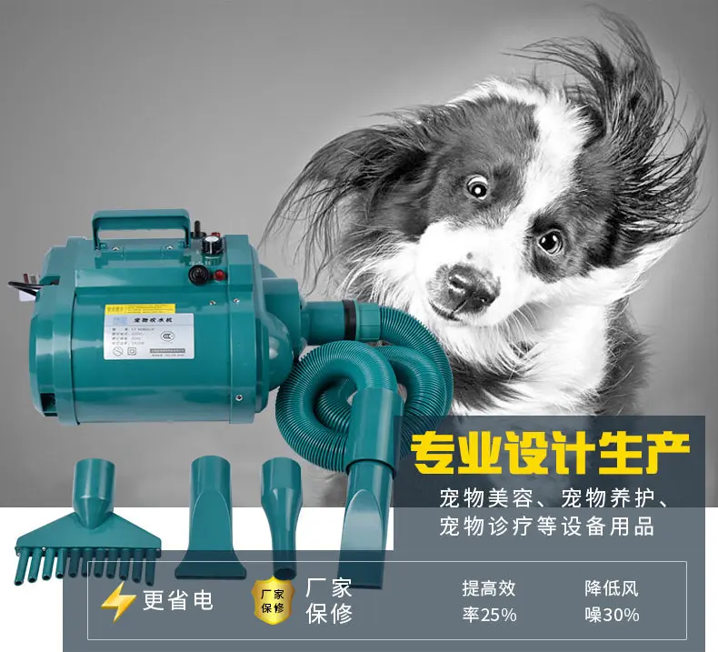 AOLIVIYA High Power Pet Dryer Blower Double Motor Low Noise Dog Cat Grooming Drying Blaster Tool Specialty Tools