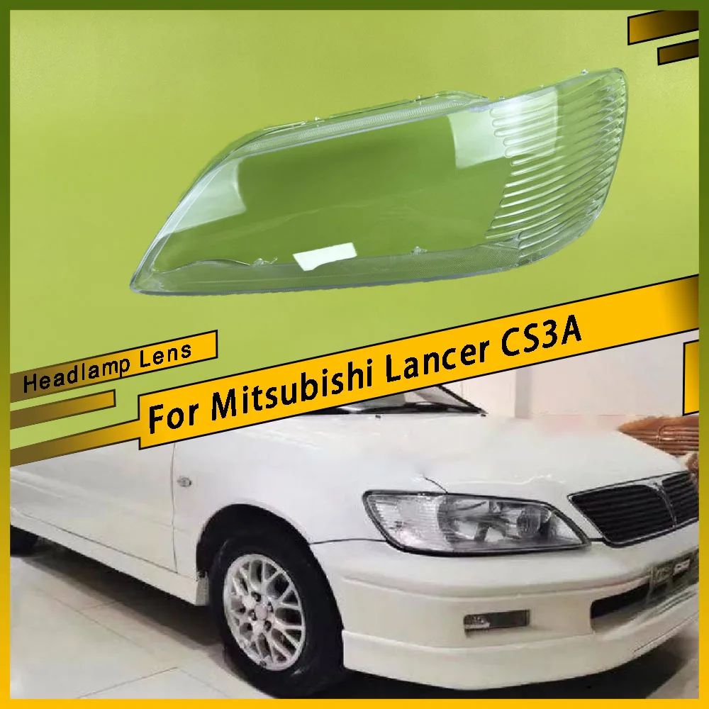 

Для Mitsubishi Lancer CS3A передние фары, крышка объектива, абажур для фар, прозрачный абажур, корпус из плексигласа, замена корпуса