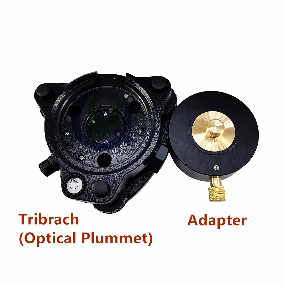 Black Three-Jaw Tribrach & Rotating Adapter 5/8\