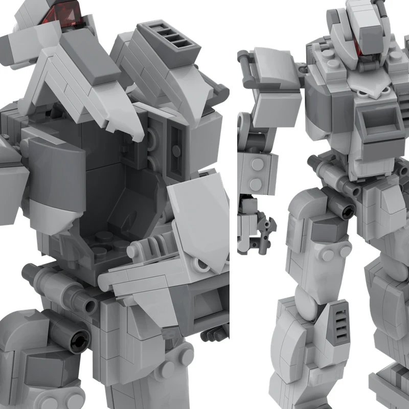 331 pçs MOC-222346 robôs clássicos de filmes de ficção científica utilitário mech 01 blocos de construção conjunto técnico adultos diy brinquedos presentes