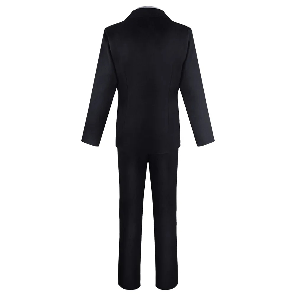 Anime Kettensäge Mann Yoshida Hirofumi Cosplay Kostüm Outfits Blau Anzug Hemd Krawatte Kurze Uniform Erwachsene Halloween Kostüme Frauen Männer