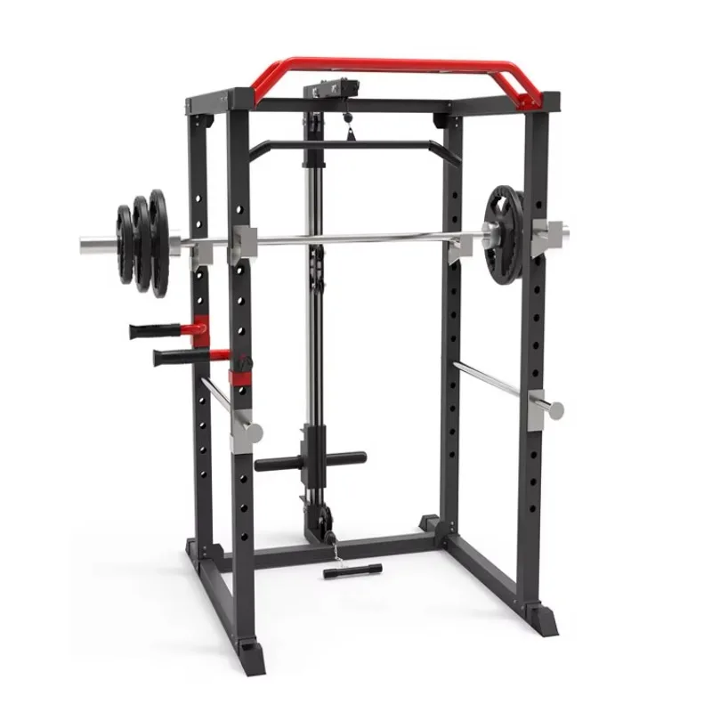 Rastrelliera per squat per attrezzature da palestra fitness commerciale, Power Rack, Power Rack Cage CN