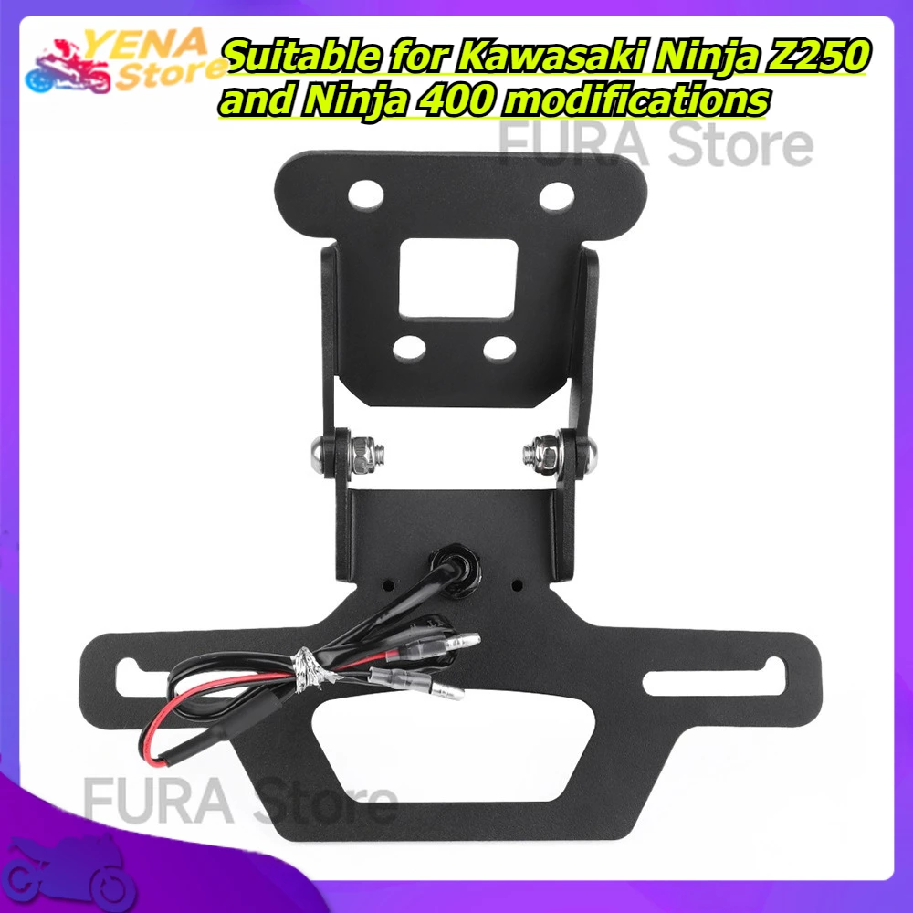

Motorcycle adjustable and foldable rear fairing kit, suitable for Kawasaki Ninja Z250 and Ninja 400 modifications.