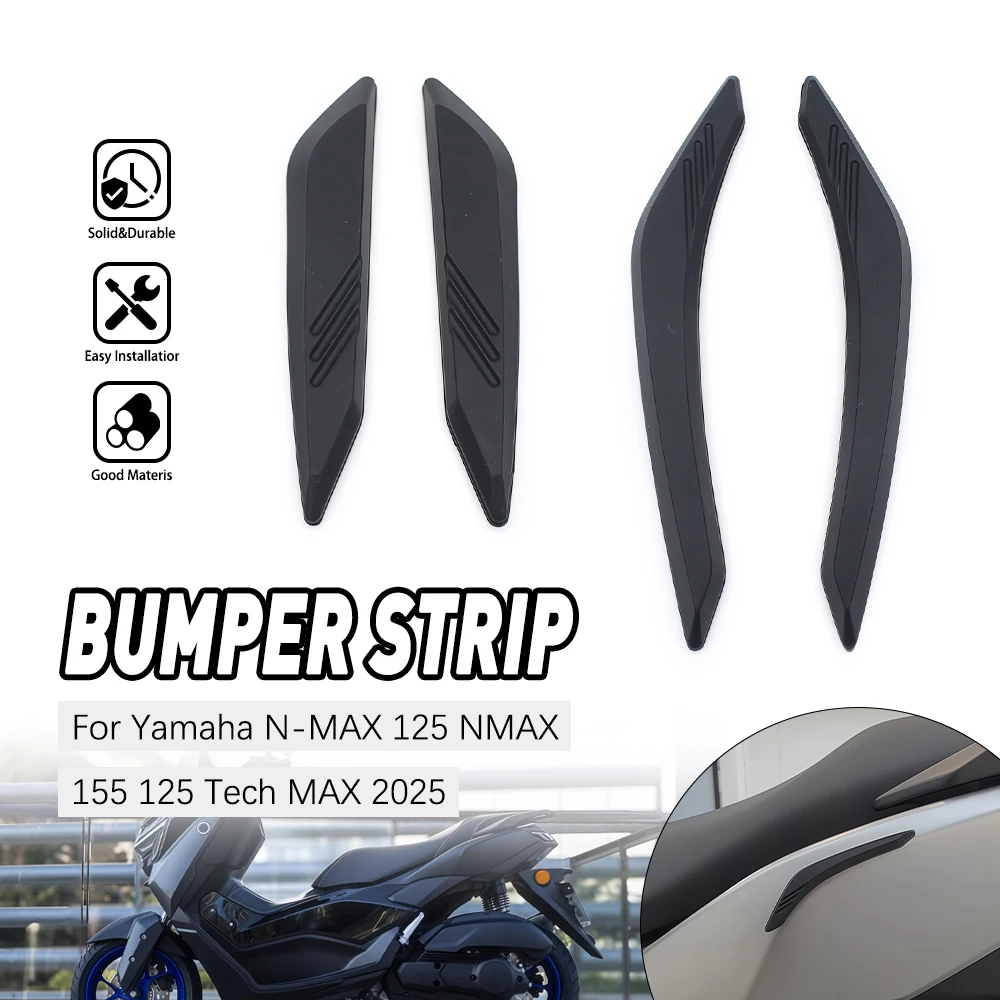 

For Yamaha NMAX125 155 Anti-Collision Strip Stable Side Cowl Fairing Scratch Protection Guard Motorcycle Accessories