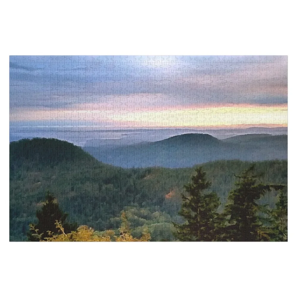 

San Juan Islands from Mount Constitution on Orcas Island Jigsaw Puzzle Diorama Accessories Customized Gifts For Kids Puzzle