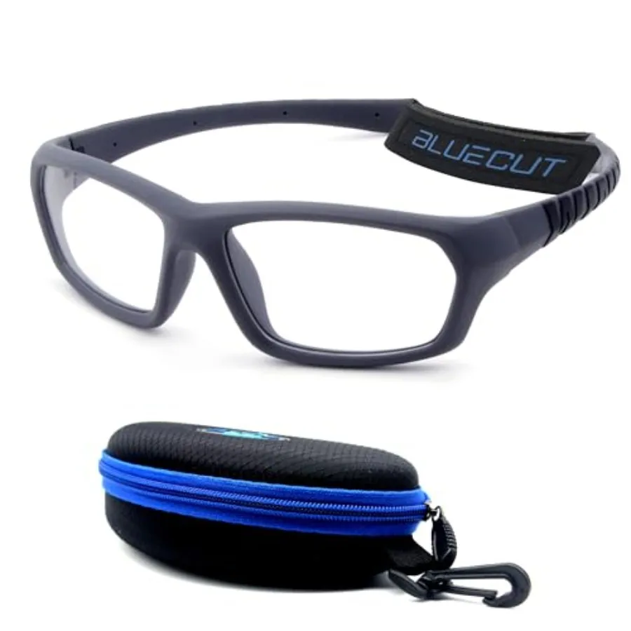 

BLUE CUT Sports Protection Goggles with Anti-Fog Lenses for Basketball Pickleball and All Outdoor Sports Ideal for High-Perform