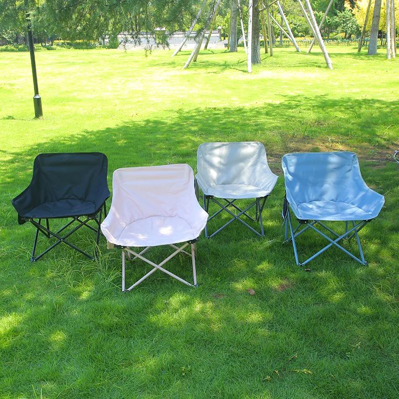 

Outdoor Sports Portable Folding Moon Chair Camping Equipment Picnic Barbecue Chair
