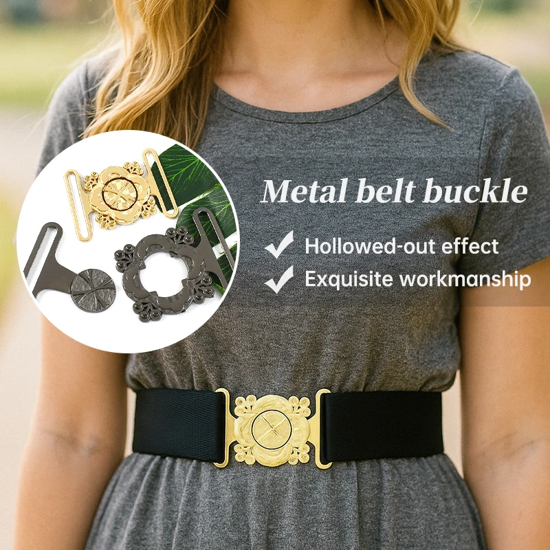 

30/40mm 1-5Sets Metal Belt Buckle Retro Coat Windbreaker Belt Hasp Clothing Decor Button Replacement DIY Bag Clothes Accessories