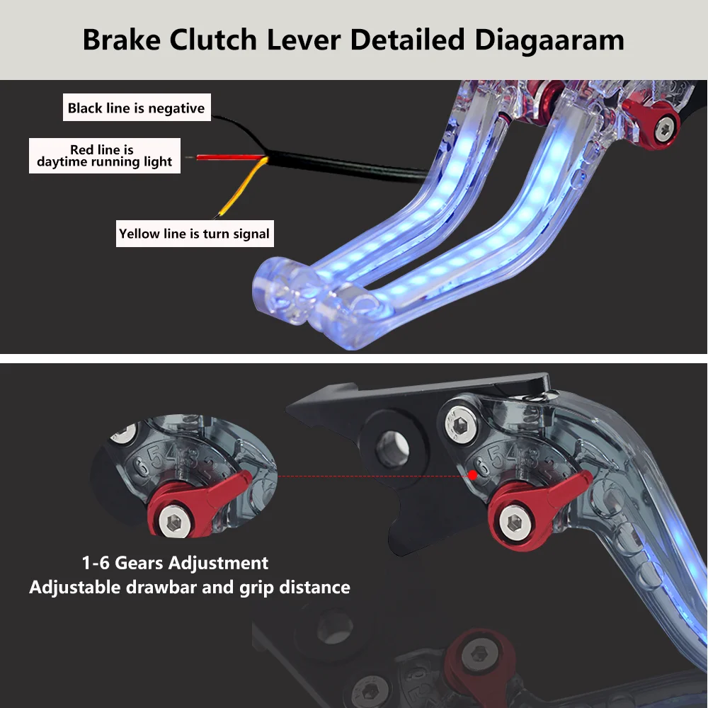 Neue Motorrad Kurze Immer-auf Blinker Licht CNC Bremse Kupplung Griff Hebel Für CBR250R CBR300R CB300F/FA CBR500R CB500F/X