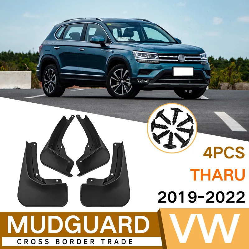 For Volkswagen Tuyue Tharu 2019-2022 fender tiles front and rear auto parts car accessories 4runner accessories mud flaps