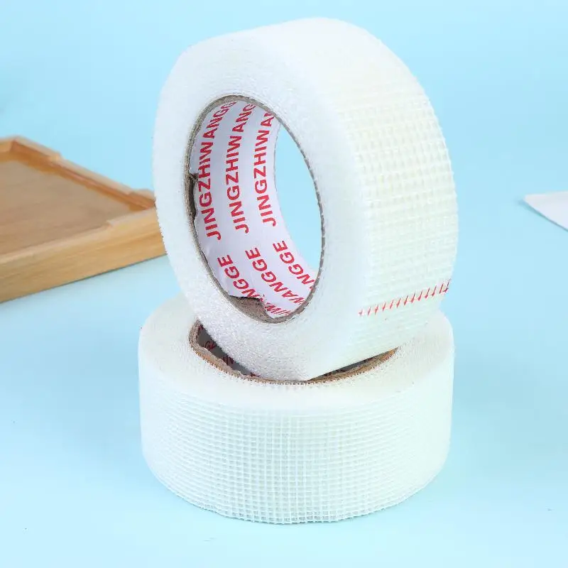 2 Rollen 30M Glasfaser Selbstklebendes Netzband Wandriss-Reparatur Thermische Isolierung Dekoratives Netzband Nahtband – Detail 5