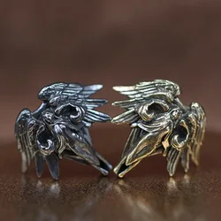 Six Winged Angel Seraph Brass Knife Beads EDC DIY Paracord Woven Bracelets Lanyard Pendants Accessories Outdoor Tool Hangings