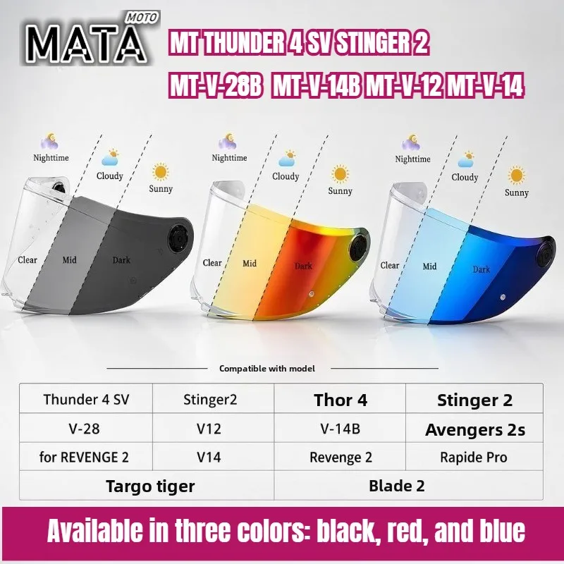thunder-4-photochromic-helmet-visor-for-mt-thunder-4-sv-stinger-2-for-mt-v-28b-mt-v-14b-mt-v-12-mt-v-14-helmet-lens