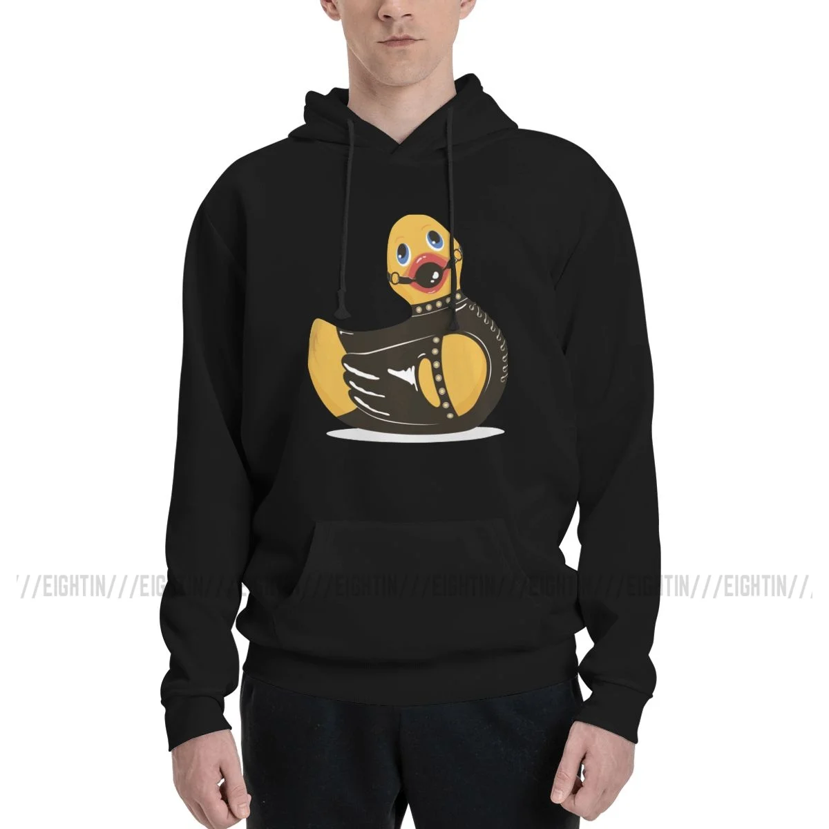 BDSM Duck Fashion Sweatshirts Men's Dominant Submissive Slave Play Submission Master Sexy Sub Long Sleeve Hoodie Autumn Pullover