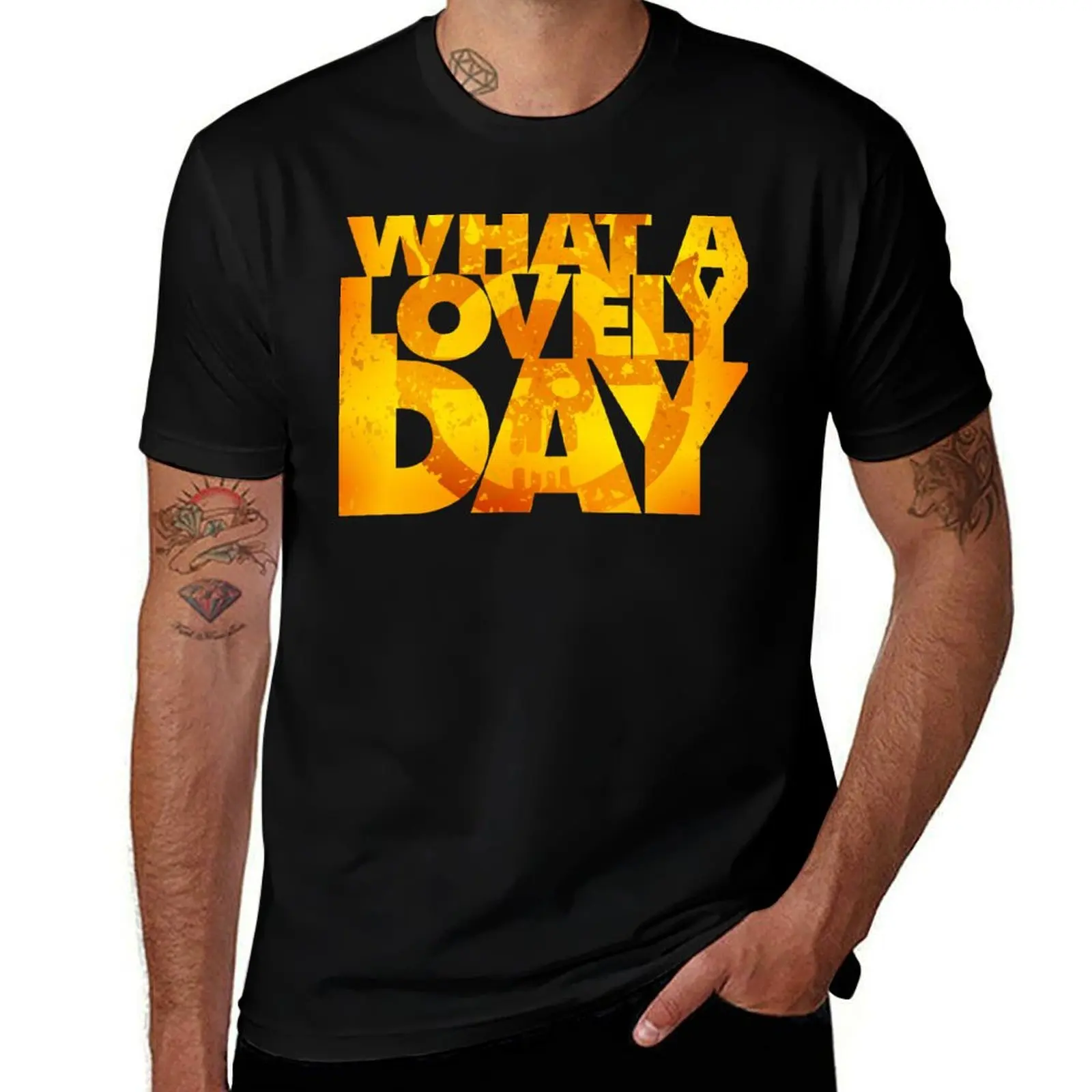

What a lovely day v.2 T-Shirt cotton t shirts man 100% t shirt custom print man t shirt graphic T-Shirt