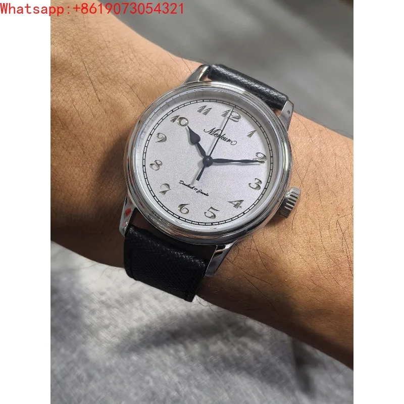 The Great Qin Empire Natural Fritillary Manual Mechanical Watch Male Sapphire Waterproof view 4